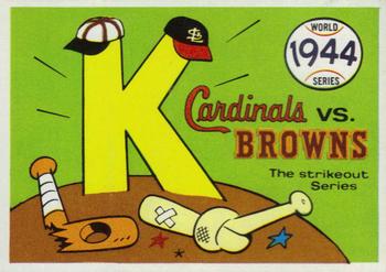 1970 Fleer World Series 041      1944 Cardinals/Browns